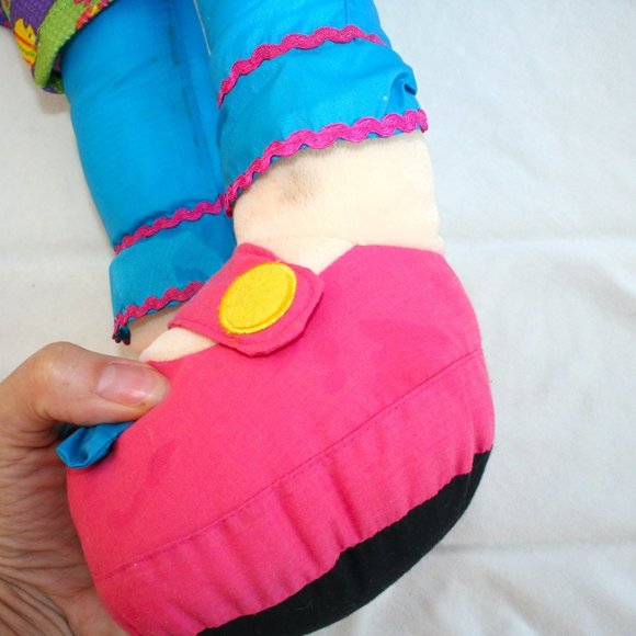 LARGE PLUSH GIRL DOLL TALL CUTE SOFT STUFFIE BIG TOY GIFT SEA ANIMAL DRESS SHOES - Picture 10 of 15